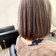 ヘアカラーピンク