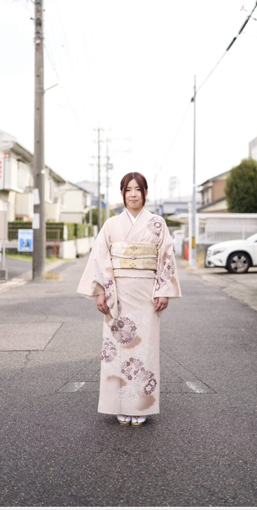 訪問着　着付け　卒業式　入学式